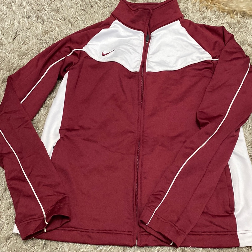 Nike Jacket Maroon Size L